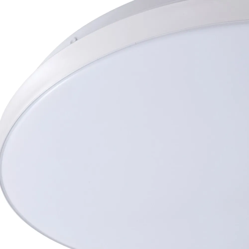 Gang|Loftlamper ^ Lindby LED-loftlampe Comora, Ø 35 cm, hvid, IP44, 3000K