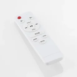 Lindby Loftlamper|Pendellamper > LED-loftlampe Elpida, højttaler, hvid, Ø 39cm