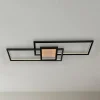 Lindby Gang|Loftlamper > LED-loftlampe Emiljan, sort, metal, dæmpbar