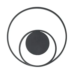 Lindby Loftlamper|Loftlamper > LED-loftlampe Emisua, sort, CCT, dæmpbar