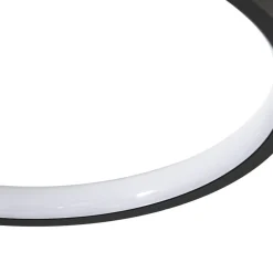 Lindby Loftlamper|Pendellamper > LED-loftlampe Evengeline, sort, aluminium, 88 cm
