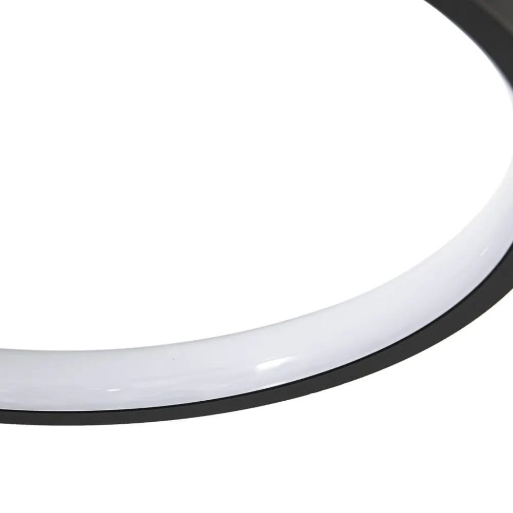 Lindby Loftlamper|Pendellamper > LED-loftlampe Evengeline, sort, aluminium, 88 cm