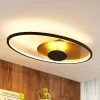 Loftlamper|Loftlamper ^ Lindby LED-loftlampe Feival, 73 cm, rust/guld, dæmpbar