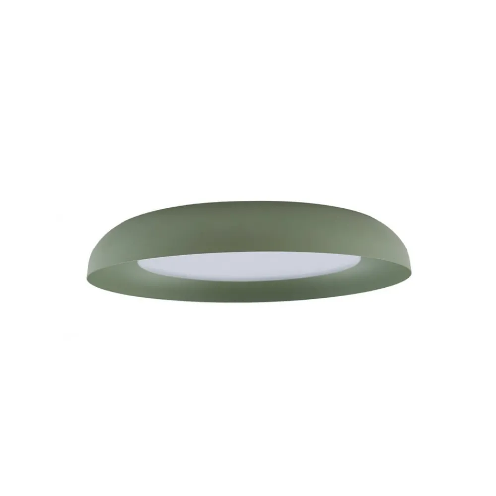 Lindby Gang|Loftlamper > LED-loftlampe Florie, grøn, metal, Ø 40 cm