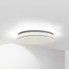 Lindby Gang|Loftlamper > LED-loftlampe Glamo, Ø 39 cm, krom, hvid, IP44
