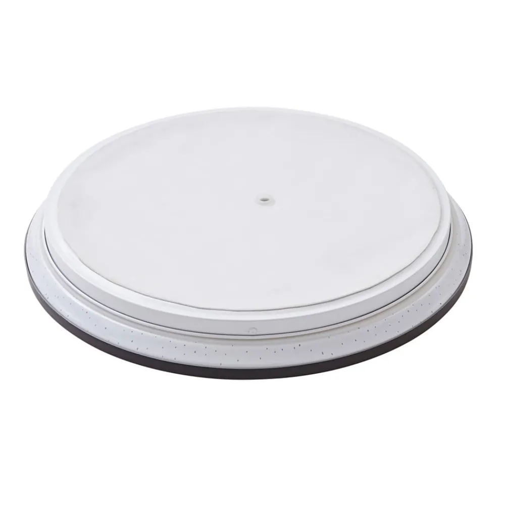 Lindby Loftlamper|Loftlamper > LED-loftlampe Glane, Ø 38 cm, sort/hvid, IP44