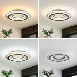 Lindby Loftlamper|Loftlamper > LED-loftlampe Jazmina, 50 cm, CCT, fjernbetjening
