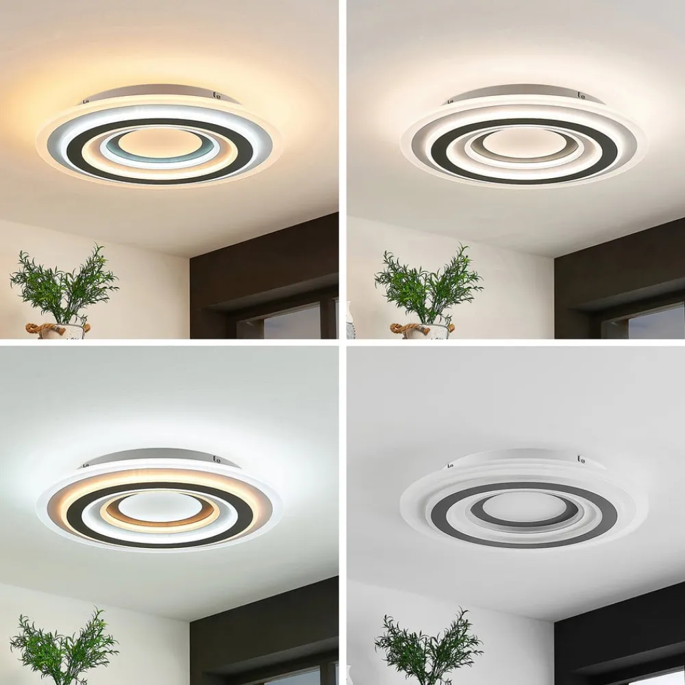 Lindby Loftlamper|Loftlamper > LED-loftlampe Jazmina, 50 cm, CCT, fjernbetjening