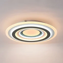 Lindby Loftlamper|Loftlamper > LED-loftlampe Jazmina, 50 cm, CCT, fjernbetjening