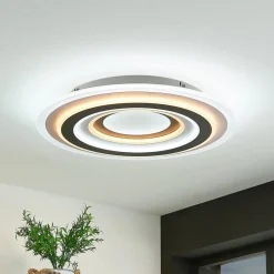 Lindby Loftlamper|Loftlamper > LED-loftlampe Jazmina, 50 cm, CCT, fjernbetjening