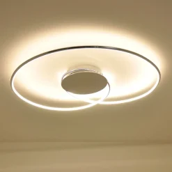 Lindby Gang|Loftlamper > LED-loftlampe Joline, Ø 74 cm, guldfarvet, metal