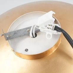 Lindby Loftlamper|Loftlamper > LED-loftlampe Keti, Ø 35 cm, guld, rund, metal