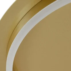 Lindby Gang|Loftlamper > LED-loftlampe Kunis, guld, plast, Ø 46 cm