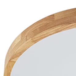 Gang|Loftlamper ^ Lindby LED-loftlampe Lanira, Ø 60 cm, træ, fjernbetjening, CCT
