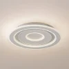 Loftlamper|Loftlamper ^ Lindby LED-loftlampe Lorvik, Ø 40 cm, hvid, CCT, dæmpbar