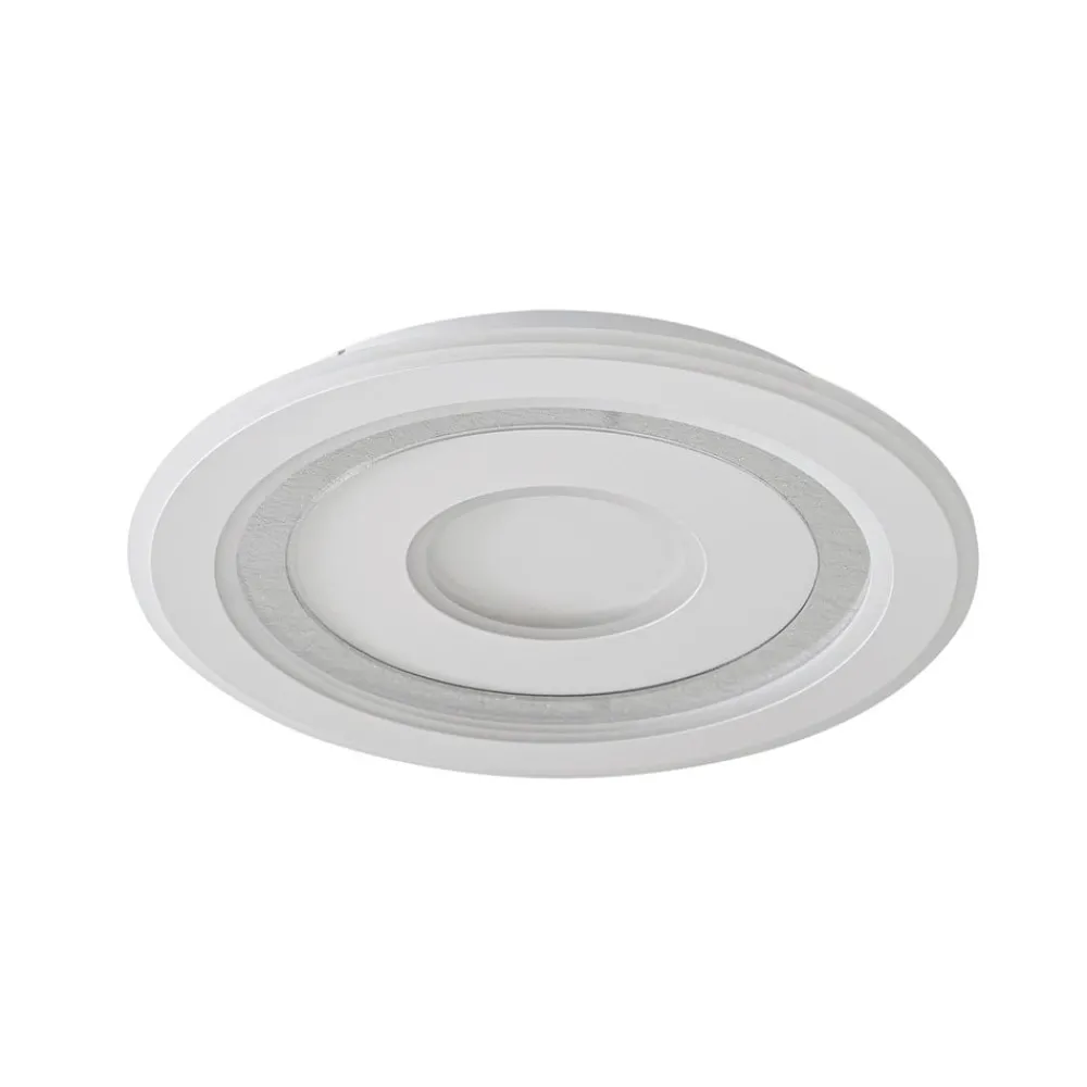 Loftlamper|Loftlamper ^ Lindby LED-loftlampe Lorvik, Ø 40 cm, hvid, CCT, dæmpbar