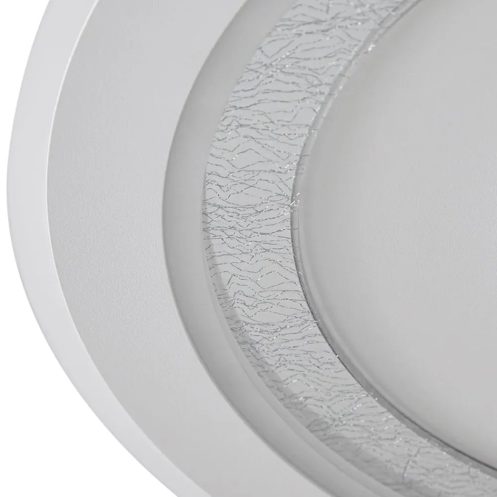 Loftlamper|Loftlamper ^ Lindby LED-loftlampe Lorvik, Ø 40 cm, hvid, CCT, dæmpbar