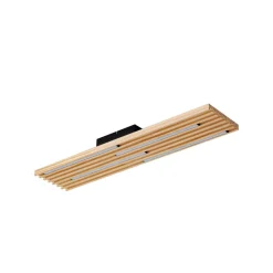Lindby Loftlamper|Pendellamper > LED-loftlampe Madero, fyrretræ, 90 cm x 20 cm