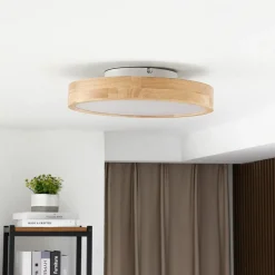 Gang|Loftlamper ^ Lindby LED-loftlampe Milada, eg, CCT, fjernbetjening