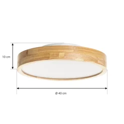Gang|Loftlamper ^ Lindby LED-loftlampe Milada, eg, CCT, fjernbetjening