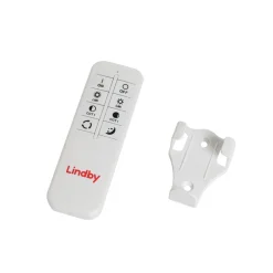 Lindby Gang|Loftlamper > LED-loftlampe Milada, sort, CCT, fjernbetjening
