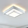 Gang|Loftlamper ^ Lindby LED-loftlampe Mirco, 32 cm, kantet, aluminium