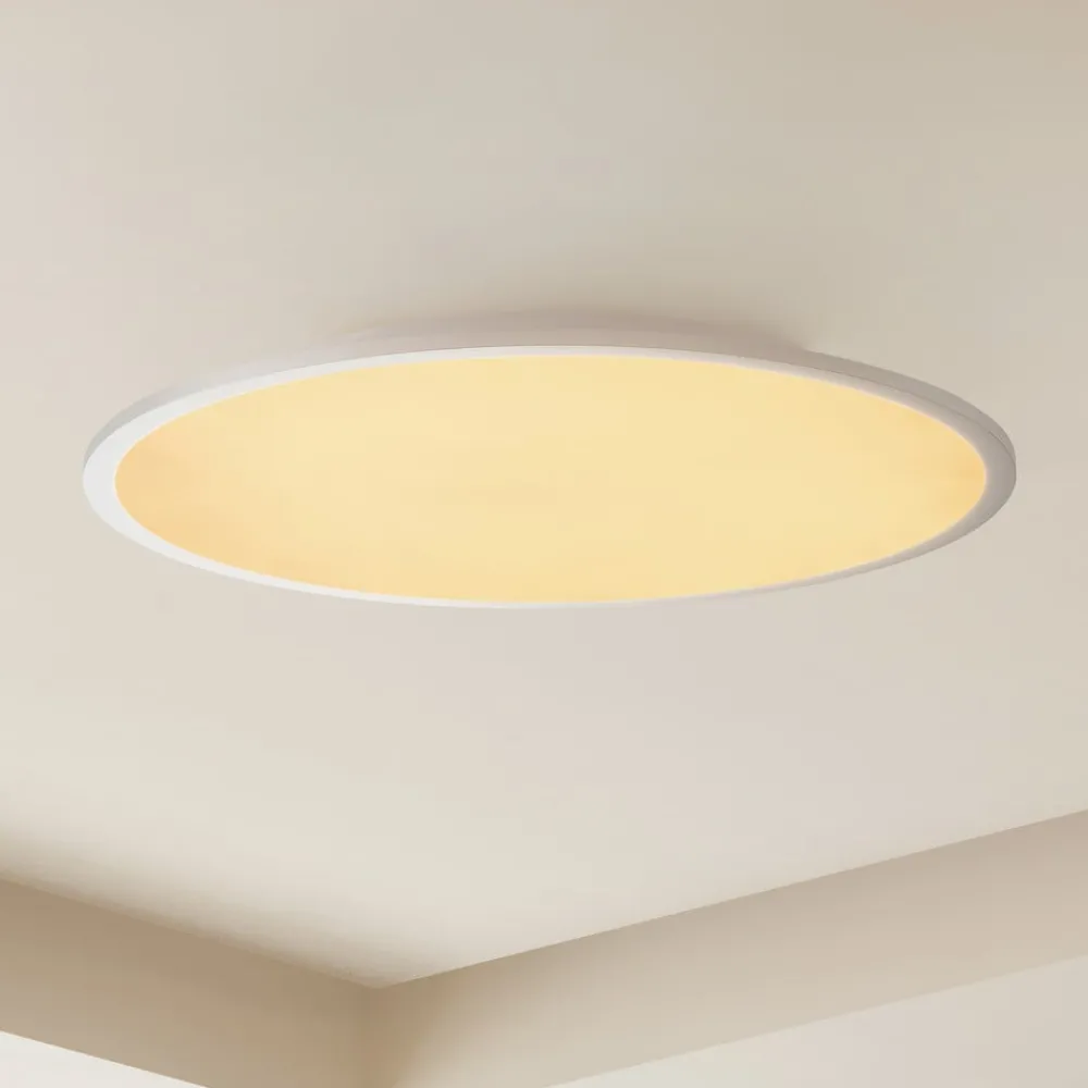Lindby Arbejdsrum/Kontor|Gang > LED-loftlampe Narima, CCT, Ø 60 cm, sølv