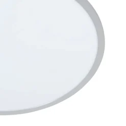 Lindby Arbejdsrum/Kontor|Gang > LED-loftlampe Narima, CCT, Ø 60 cm, sølv