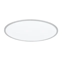 Arbejdsrum/Kontor|Gang ^ Lindby LED-loftlampe Narima, CCT, Ø 80 cm, sølv