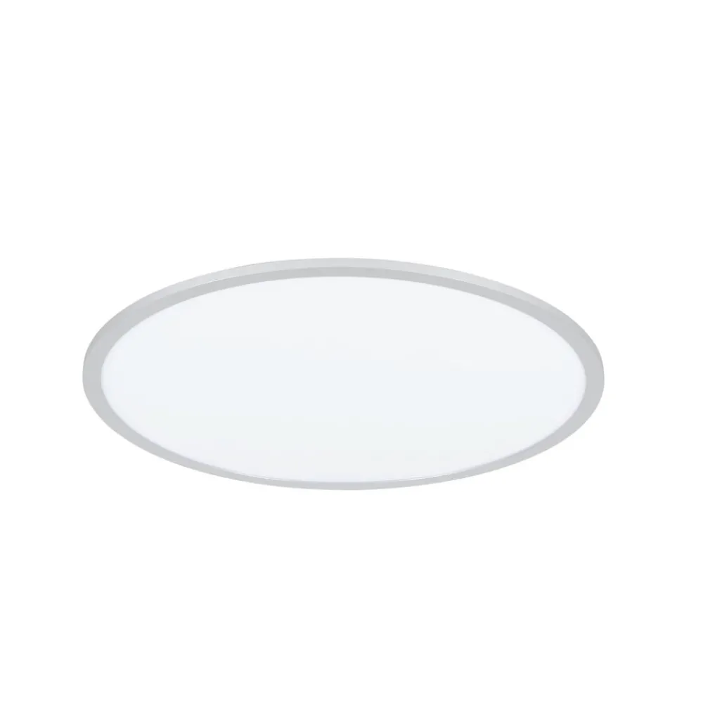 Lindby Arbejdsrum/Kontor|Loftlamper > LED-loftlampe Narima, 4.000 K, Ø 60 cm, sølv