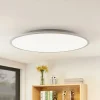 Lindby Arbejdsrum/Kontor|Loftlamper > LED-loftlampe Narima, 4.000 K, Ø 100 cm, sølv