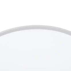 Lindby Arbejdsrum/Kontor|Loftlamper > LED-loftlampe Narima, 4.000 K, Ø 80 cm, sølv