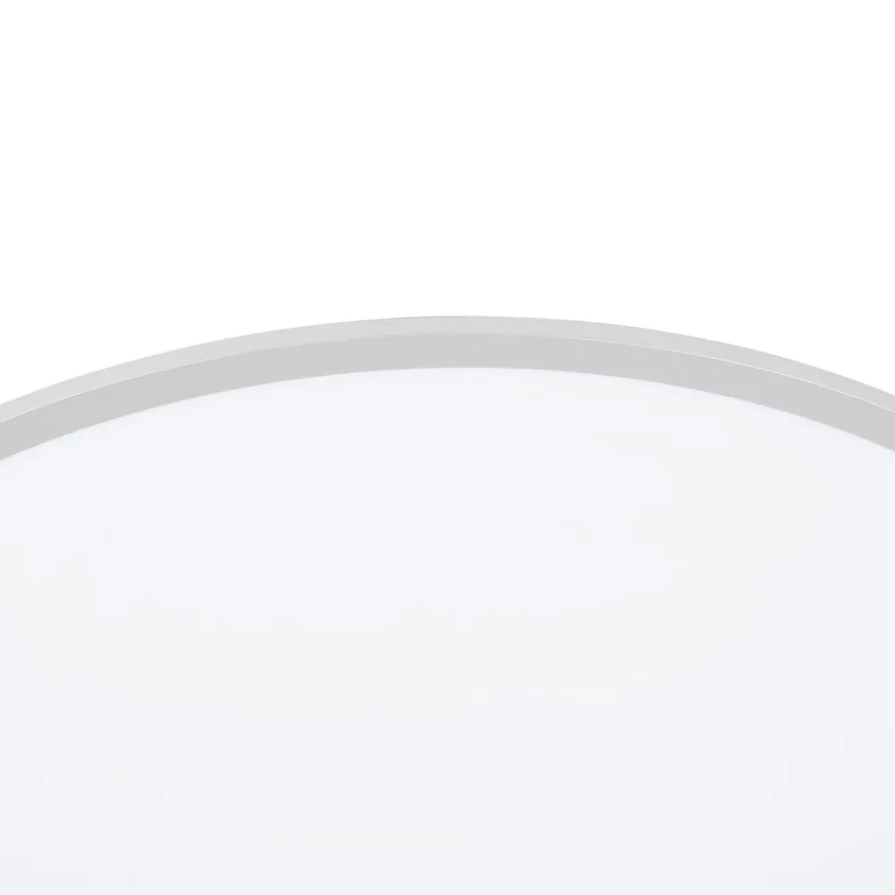 Lindby Arbejdsrum/Kontor|Loftlamper > LED-loftlampe Narima, 4.000 K, Ø 80 cm, sølv