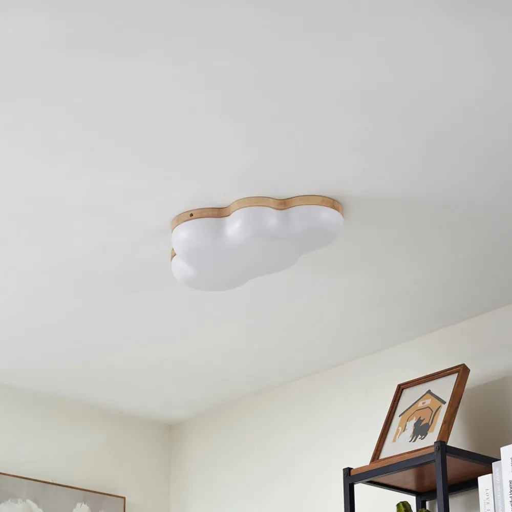 Lindby Loftlamper|Loftlamper > LED-loftlampe Pilvi, plast, sky, 50 cm