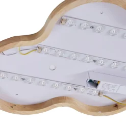 Lindby Loftlamper|Loftlamper > LED-loftlampe Pilvi, plast, sky, 50 cm