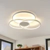 Lindby Gang|Loftlamper > LED-loftlampe Riley, hvid, metal, 80 cm, dæmpbar