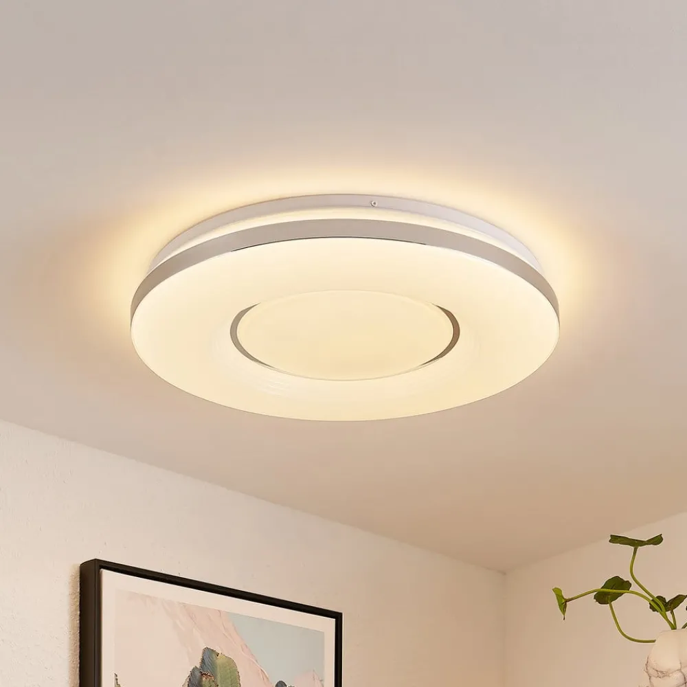 Gang|Loftlamper ^ Lindby LED-loftlampe Robini, Ø 48 cm, CCT, dæmpbar
