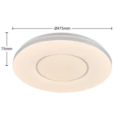 Gang|Loftlamper ^ Lindby LED-loftlampe Robini, Ø 48 cm, CCT, dæmpbar