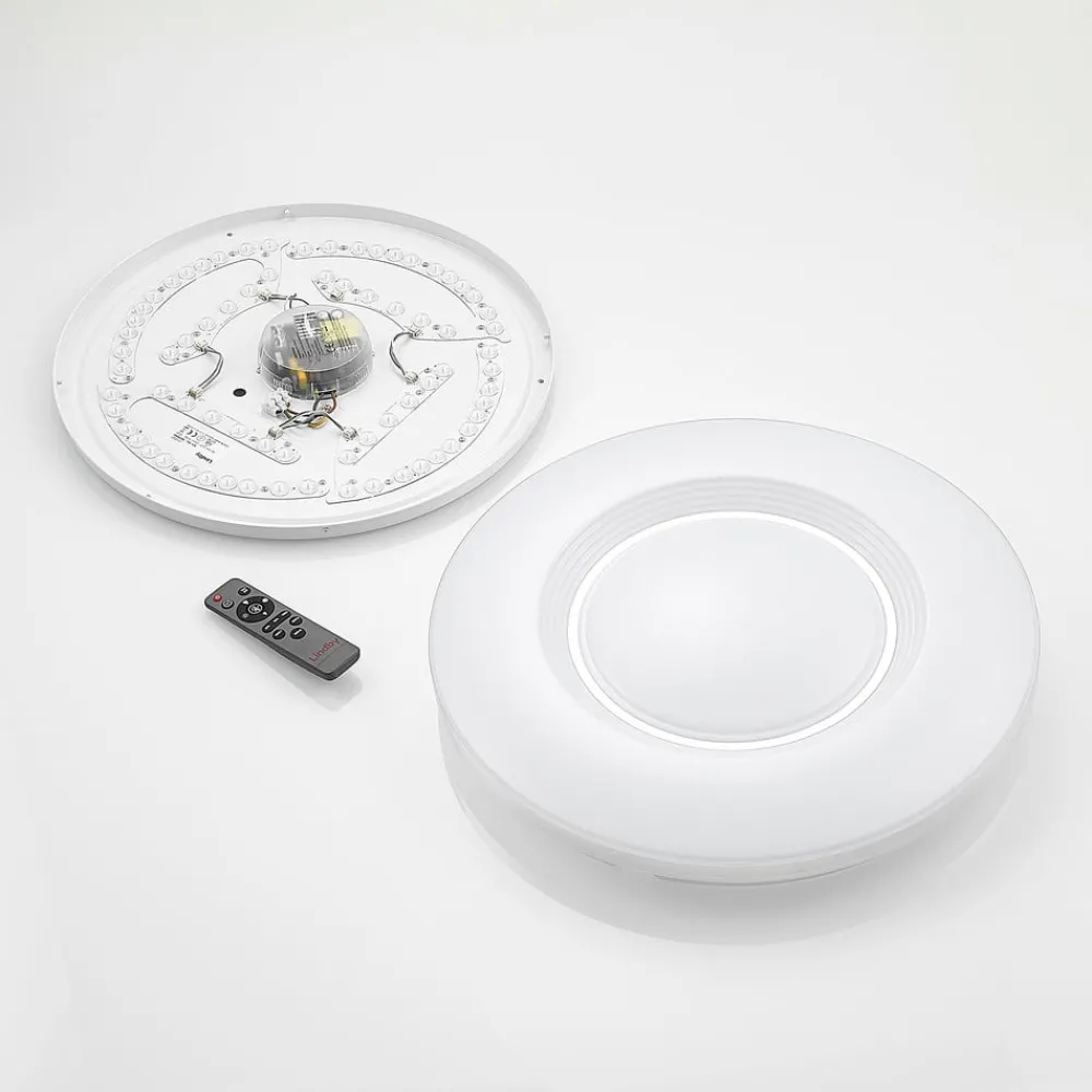 Gang|Loftlamper ^ Lindby LED-loftlampe Robini, Ø 48 cm, CCT, dæmpbar