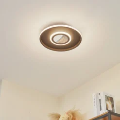 Lindby Loftlamper|Loftlamper > LED-loftlampe Selian, dæmpbar, Infinity Tunnel