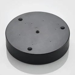 Lindby Loftlamper|Loftlamper > LED-loftlampe Simera, Ø 30 cm, sort, hvid