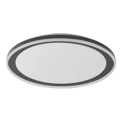 Lindby Gang|Loftlamper > LED-loftlampe Verdan, sort, metal, dæmpbar, CCT