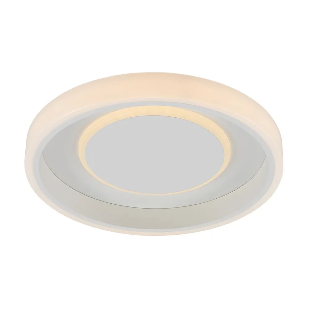 Gang|Loftlamper ^ Lindby LED-loftlampe Wikani, hvid, RGB, CCT, dæmpbar
