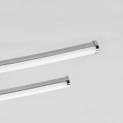 Lindby Loftlamper|Loftlamper > LED-loftlampe Yael, kromfarvet, metal, 67 cm lang