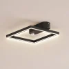 Lindby Gang|Loftlamper > LED-loftlampe Yulla, 34 cm, sort, sensor