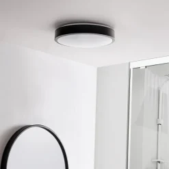 Lindby Loftlamper|Pendellamper > LED-loftslampe Ashen, 3.000 K. hvid, plast