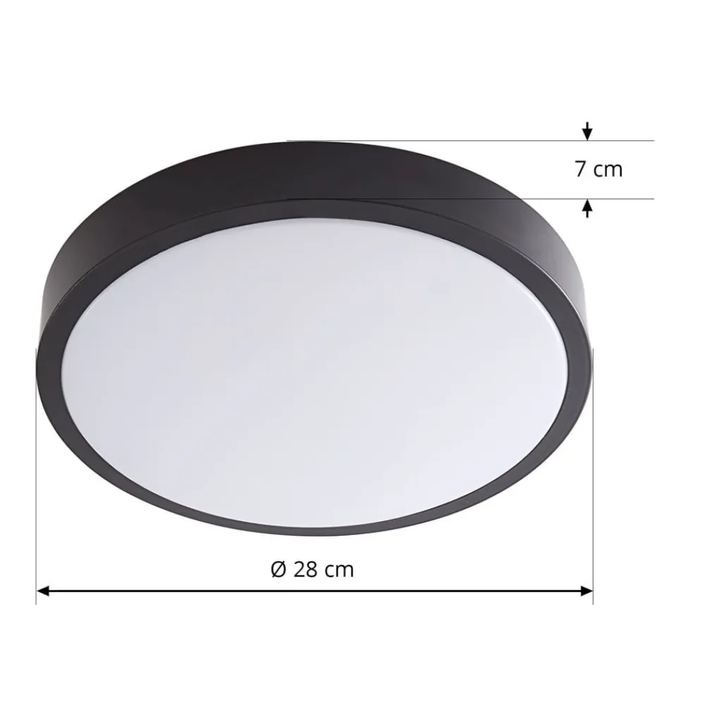 Lindby Loftlamper|Pendellamper > LED-loftslampe Ashen, 3.000 K. hvid, plast
