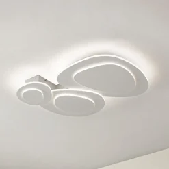 Lindby Gang|Loftlamper > LED-loftslampe Delar, 60 x 60 cm, CCT, dæmpbar