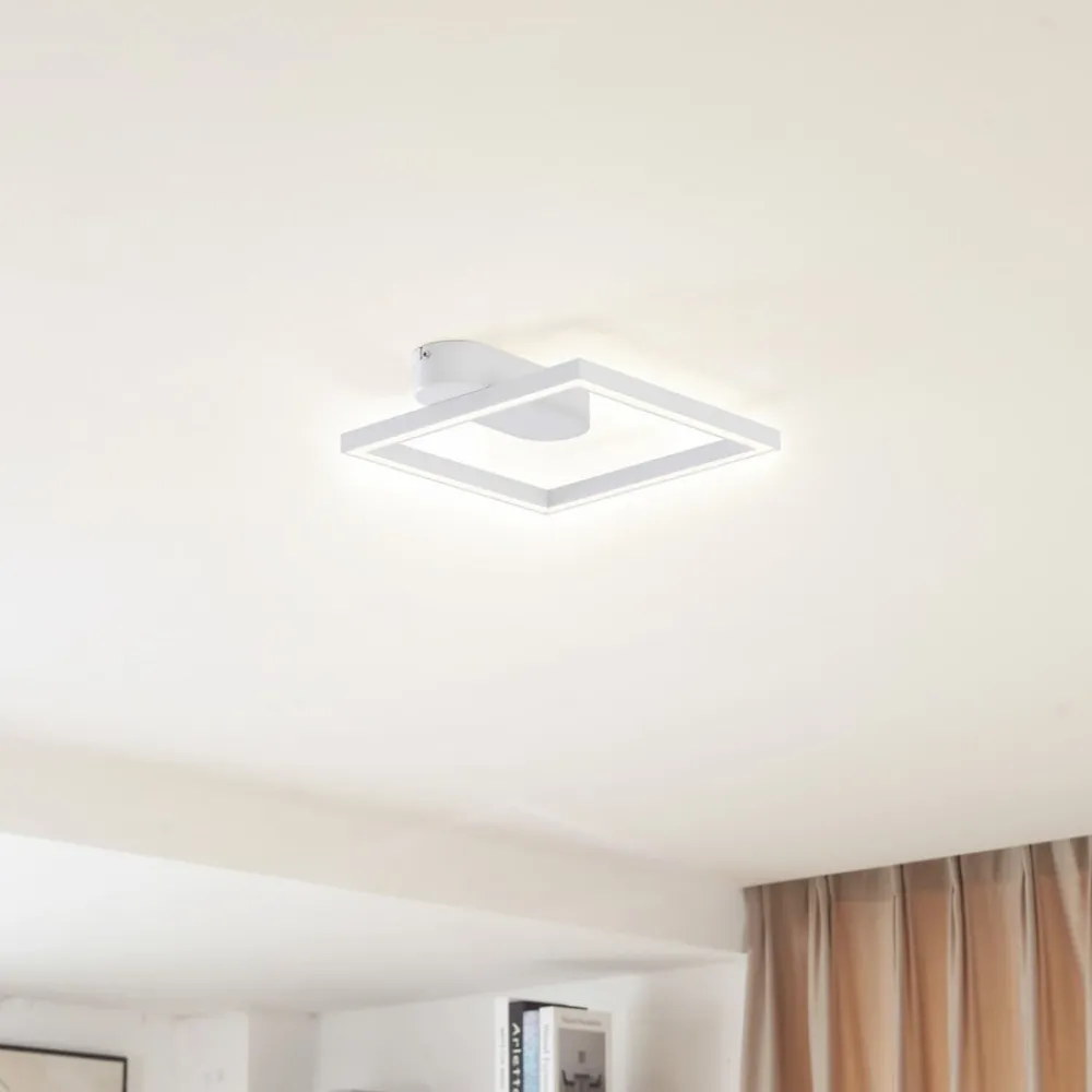 Lindby Loftlamper > LED-loftslampe Yulla, hvid