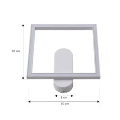 Lindby Loftlamper > LED-loftslampe Yulla, hvid